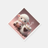 Zoete dromen van cacao en een lam servet (Hoek)