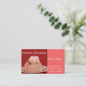 zoete dromen visitekaartje (Staand voorkant)