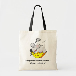 Zoete dromen zijn gemaakt van een kaakkuis. tote bag