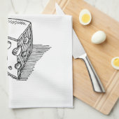 Zoete dromen zijn gemaakt van kaasdoeken. theedoek (Quarter Fold)