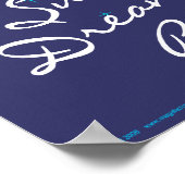 Zoete Droom Baby Poster Afdruk (Hoek)