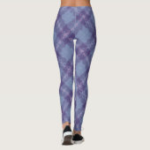 Zoete Droom Tartan-sinus golfde Leggings (Achterkant)