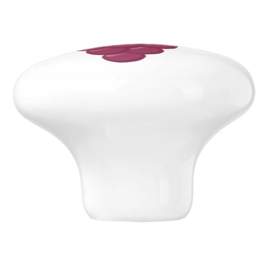 zoete druiven keramische knop (Zijkant)