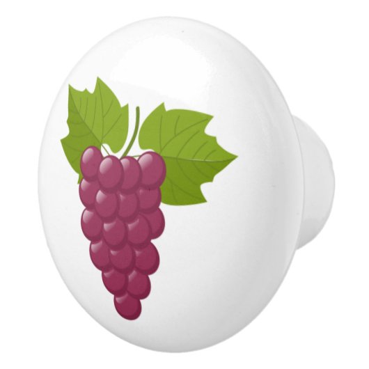 zoete druiven keramische knop (Rechts)