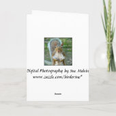 Zoete eekhoorn (verticaal) kaart (Achterkant)