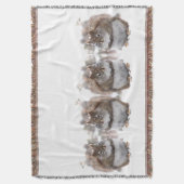 Zoete eekhoorntjes Blanket Deken (Voorkant Verticaal)