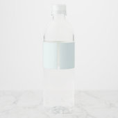 Zoete Eén Donut Verjaardag Waterfles Etiket (Achterkant)