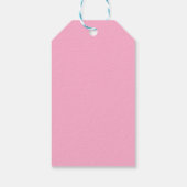 Zoete Eén Donuts Verjaardagsuitnodiging, Meisjes 1 Cadeaulabel (Achterkant)