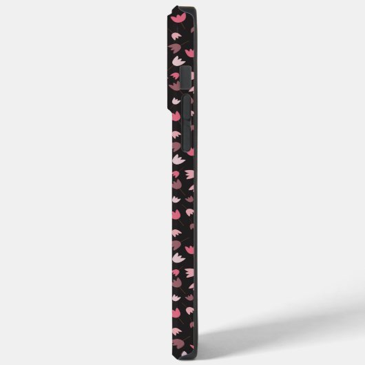 Zoete Eenvoudige Roze Tulpen Patroon - Alle richti Case-Mate iPhone Case (Achterkant / Links)