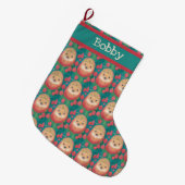 Zoete egels en Gumdrops Grote Kerstsok (Voorkant (Hangend))
