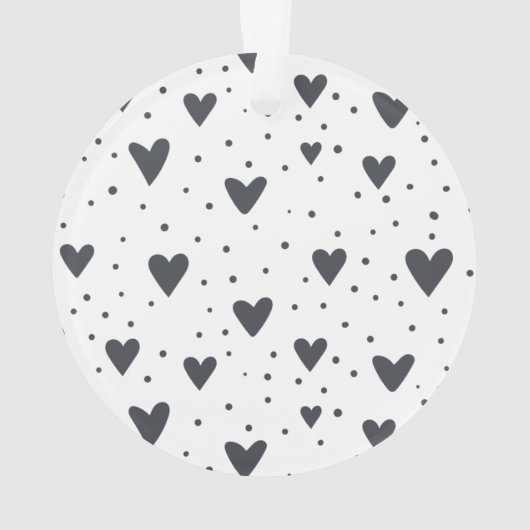 Zoete eigenaars in Love Romantic Custom Couples Ornament (achterkant)