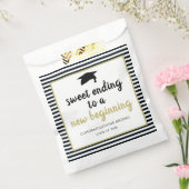 Zoete einddatum voor een nieuw beginAfstuderen Bedankzakje (Gezegeld)