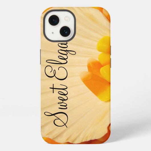 Zoete Elegantie iPhone 6 hoezen Candy Corn Shell Hoesje (Achterkant)
