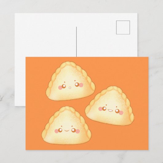 Zoete Empanadas De Leche Briefkaart (Voorkant / Achterkant)