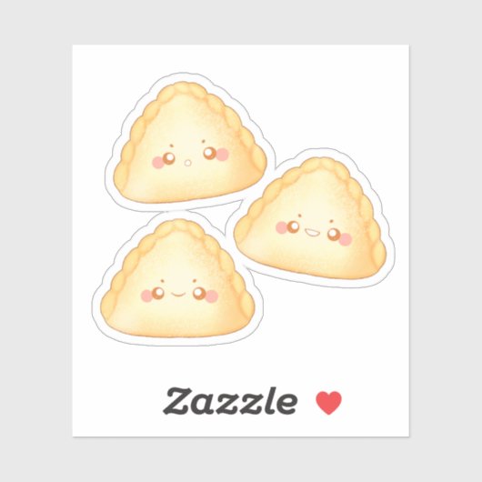 Zoete Empanadas De Leche Sticker (Vel)