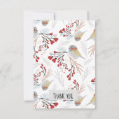 zoete en luike cichorei met hart bedankkaart (Voorkant)