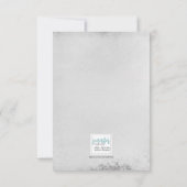 zoete en luike cichorei met hart bedankkaart (Achterkant)