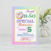 Zoete en Oh-Zo Speciale Verjaardags Donut Kaart (Staand voorkant)