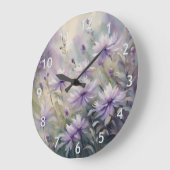 Zoete en romantische paarse bloemen grote klok (Hoek)