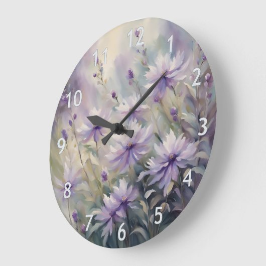 Zoete en romantische paarse bloemen grote klok (Hoek)