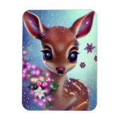 Zoete en Schattige Baby Deer Magneet (Verticaal)