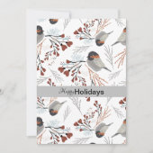 Zoete En Schattige Meesjes Met Hartjes Feestdagenkaart (Voorkant)