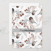 Zoete En Schattige Meesjes Met Hartjes Feestdagenkaart (Voorkant / Achterkant)