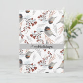 Zoete En Schattige Meesjes Met Hartjes Feestdagenkaart (Staand voorkant)