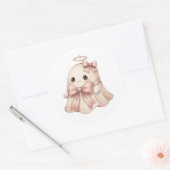 Zoete Engel Geest met Boog & Halo Sticker (Envelop)