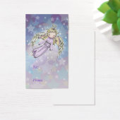 Zoete engel kerstcadeau label visitekaartjes (Bureau)