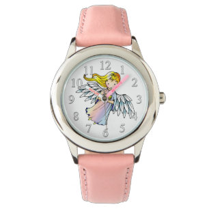Zoete engel met ster horloge