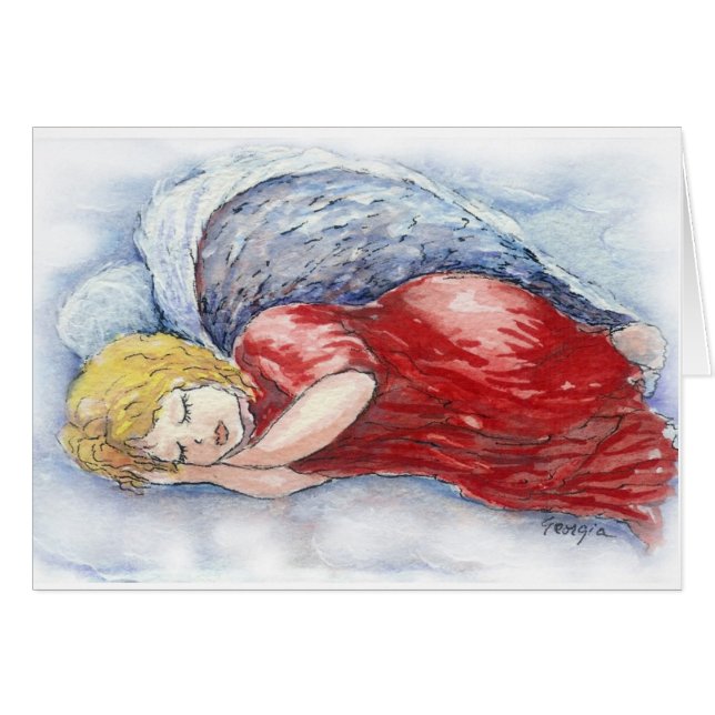 zoete engel ... slapen (Voorkant Horizontaal)