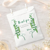 Zoete erwt baby shower Favor Tassen Bedankzakje (Geknipt)