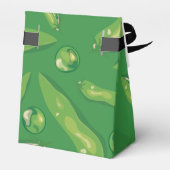 Zoete erwt baby shower thema Favor Box Bedankdoosjes (Achterkant)