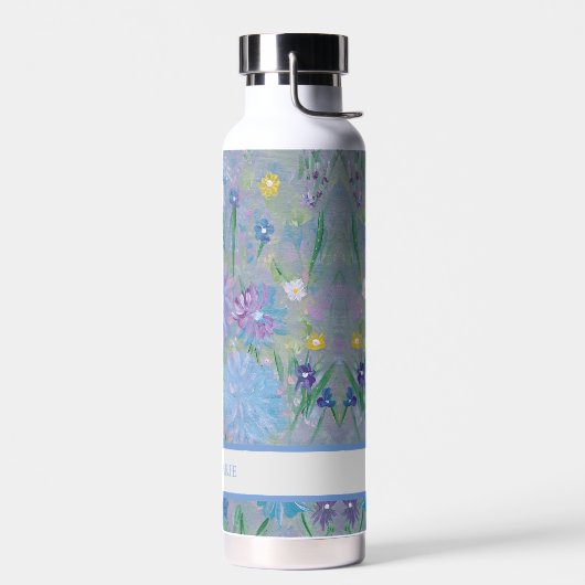 Zoete Erwt Bloemen Custom Water Fles (Links)