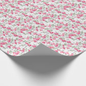 Zoete Erwt: bloemenzomertextuur. Cadeaupapier (Hoek)