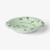 Zoete erwt in een Baby shower met peul Papieren Kommen (Gebogen)