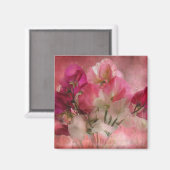 Zoete Erwten Art Magnet (Voorkant / Achterkant)