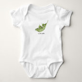Zoete Erwten Baby Bodysuits (Voorkant)