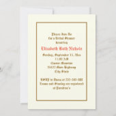 zoete erwten bruiloft vrijgezellenfeest kaart (Achterkant)