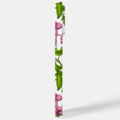 Zoete erwten en hommels, roze, groen en wit Case-Mate iPhone case (Achterkant / Rechts)