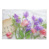 Zoete erwten kussensloop (Achterkant)