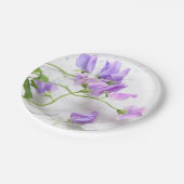 Zoete erwten papieren bordje (Gekanteld)