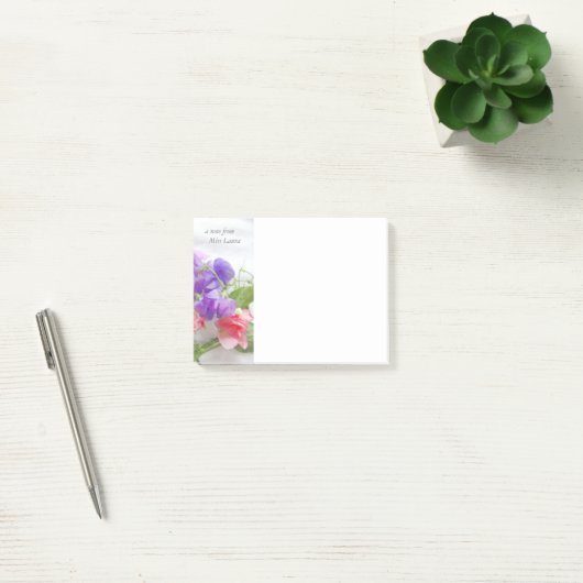 Zoete erwten post-it® notes (Kantoor)