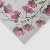 Zoete erwten - tissuepapier (Detail)