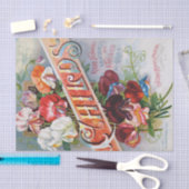Zoete Erwten van 1895  Print Tissue Paper Tissuepapier (Craft)