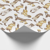 Zoete Fancy Weasels, Rainboots, Cadeaupapier (Hoek)