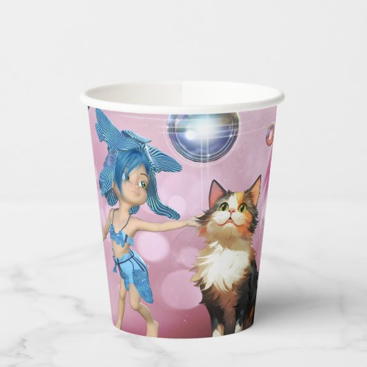 Zoete fee papieren bekers (Links)