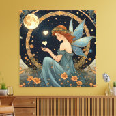 zoete fee - tarot canvas afdruk (Insitu (Woonkamer))