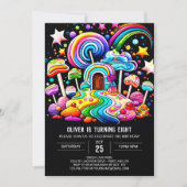 Zoete Feest Lolly Verjaardag Kaart (Voorkant)